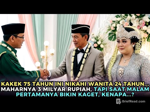 Kakek 74 Tahun Nikahi Gadis 24 Tahun, Tapi Malam Pertamanya Bikin Kaget!