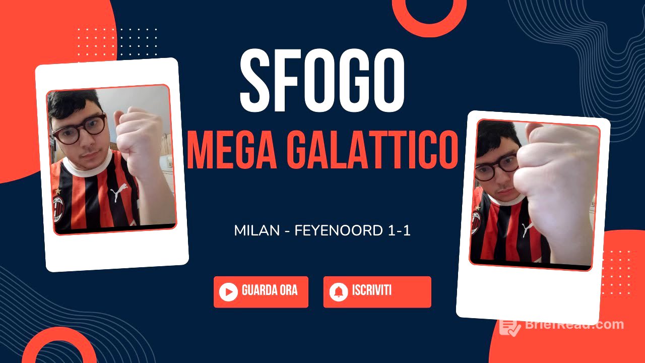 super  sfogo mega galattico milan-feyenoord 1-1 (siamo eliminati)