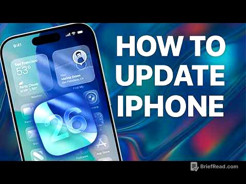 How To Install iOS 26 – How To Update iPhone To iOS 26 Tutorial