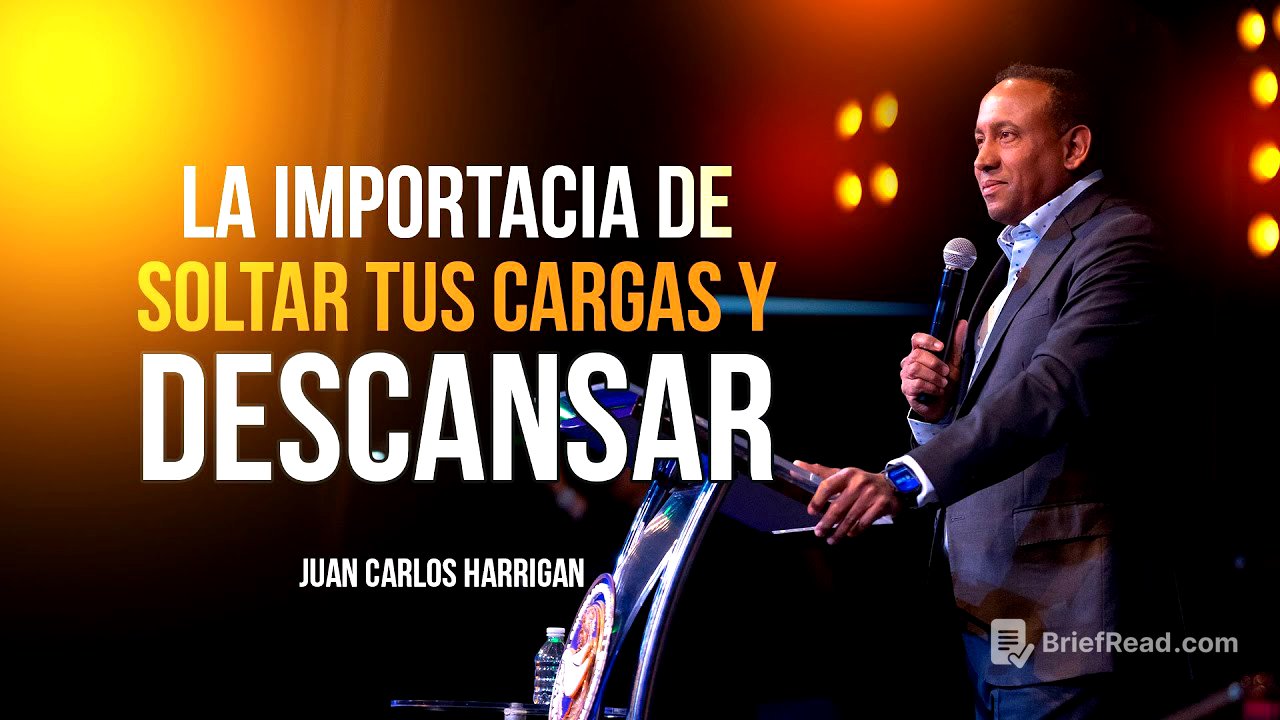 La importancia e soltar tus cargas y Descansar - Pastor Juan Carlos Harrigan