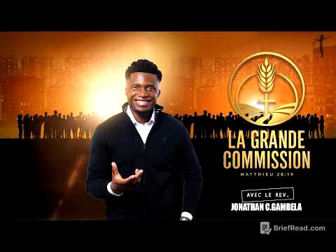 LA GRANDE COMMISSION  - AVEC LE REV. JONATHAN C.GAMBELA