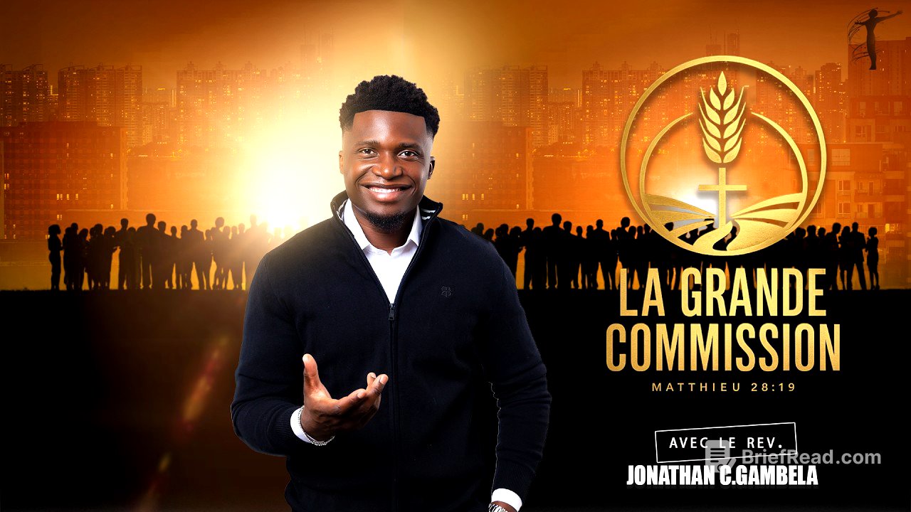 LA GRANDE COMMISSION  - AVEC LE REV. JONATHAN C.GAMBELA
