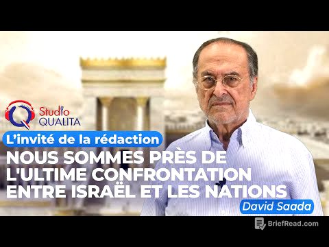 Nous sommes près de l'ultime confrontation entre Israël et les Nations