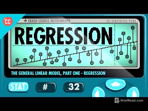 Regression: Crash Course Statistics #32