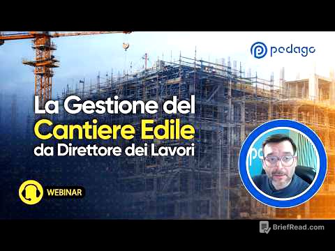 La Gestione del Cantiere Edile da Direttore dei Lavori – PRIMA PARTE