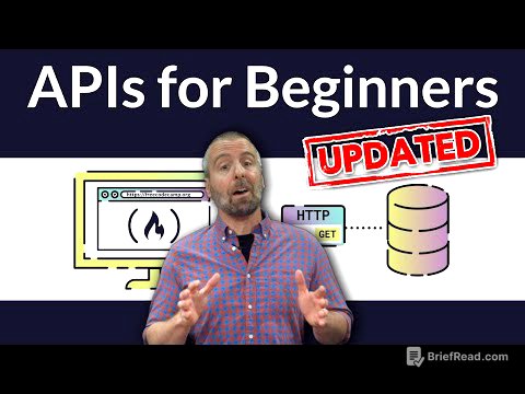 APIs for Beginners - How to use an API (Full Course / Tutorial)