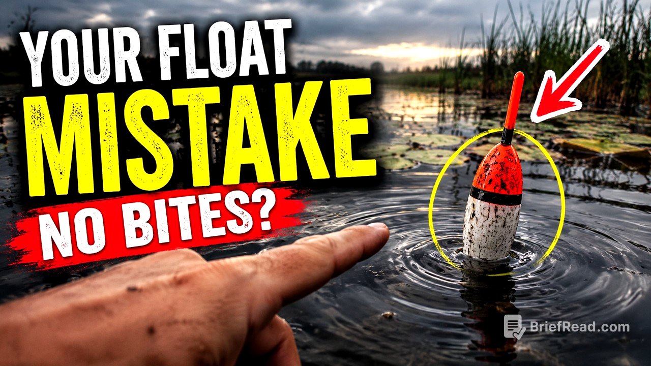Why Your Float Isn’t Triggering Bites: 10 Mistakes That Are Costing You Fish