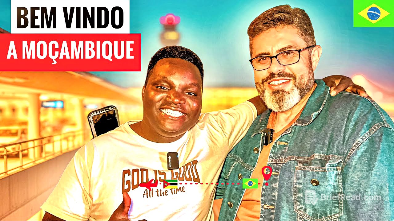 ACABOU DE CHEGAR EM MOÇAMBIQUE 🇲🇿 NOSSO AMIGO DO🇧🇷E VAI FICAR NA NOSSA CASA 🏠 OLHA A RECEPÇÃO ☺️🇧🇷