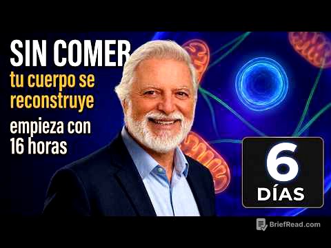 SEIS DÍAS SIN COMER: autofagia, dos premios Nobel y lo que descubrí