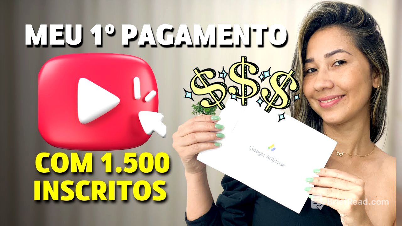 MOSTREI MEU PRIMEIRO PAGAMENTO do YOUTUBE - QUANTO GANHA UM YOUTUBER INICIANTE EM 2026?