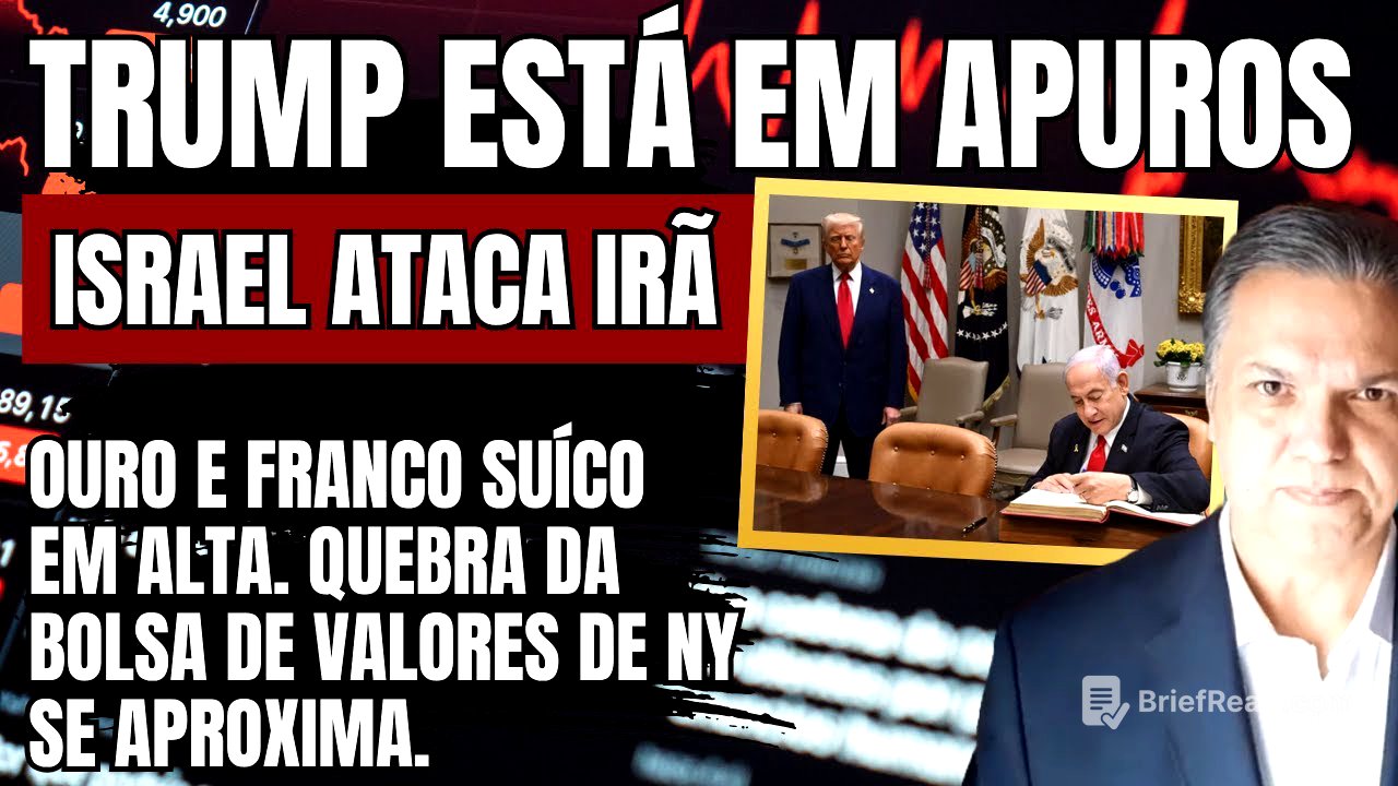 GUERRA ENTRE ISRAEL E IRÃ COLOCA DONALD TRUMP EM APUROS.