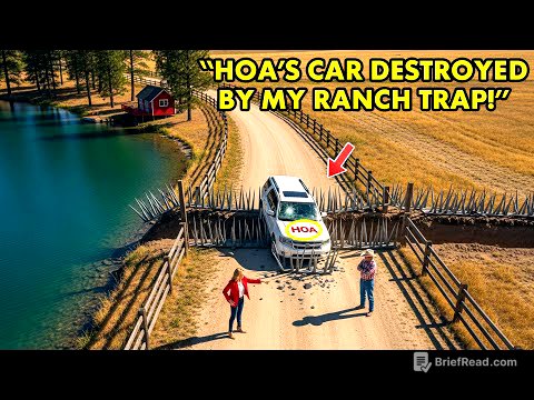 HOA Karen Kept Driving Through My Ranch Gate — So I Set a Trap They Never Saw Coming