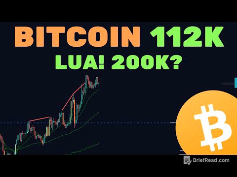 BITCOIN PUMP 112K: VAMOS A 200K? + É O MOMENTO DE COMPRAR? - Análise Técnica/Sentimento