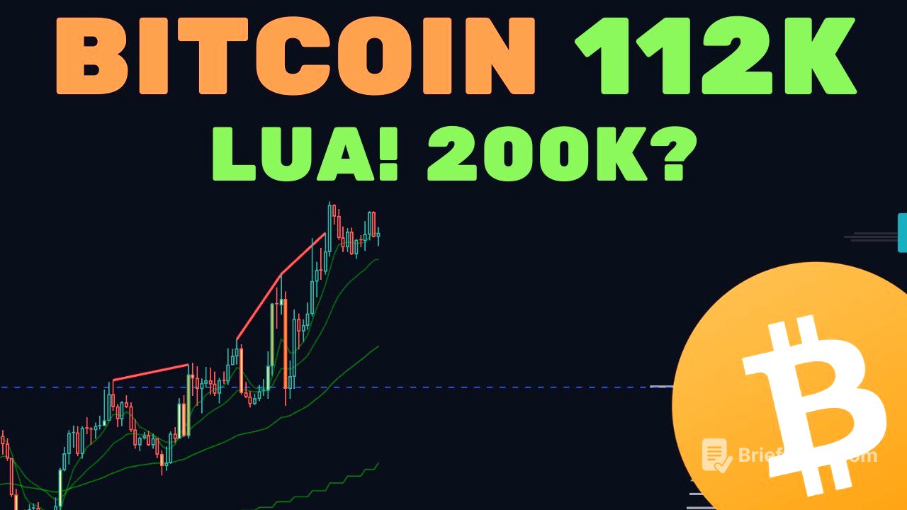 BITCOIN PUMP 112K: VAMOS A 200K? + É O MOMENTO DE COMPRAR? - Análise Técnica/Sentimento