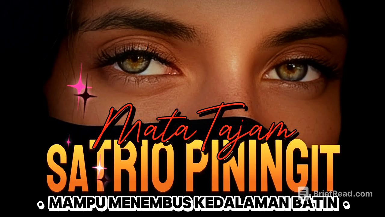 Mata Tajam SATRIO PININGIT Mampu Menembus Kedalaman Batin