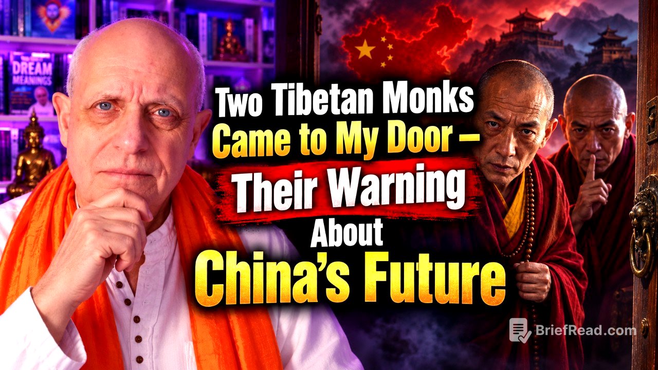 Two Tibetan Monks Came to My Door — Their Warning About China’s Future
