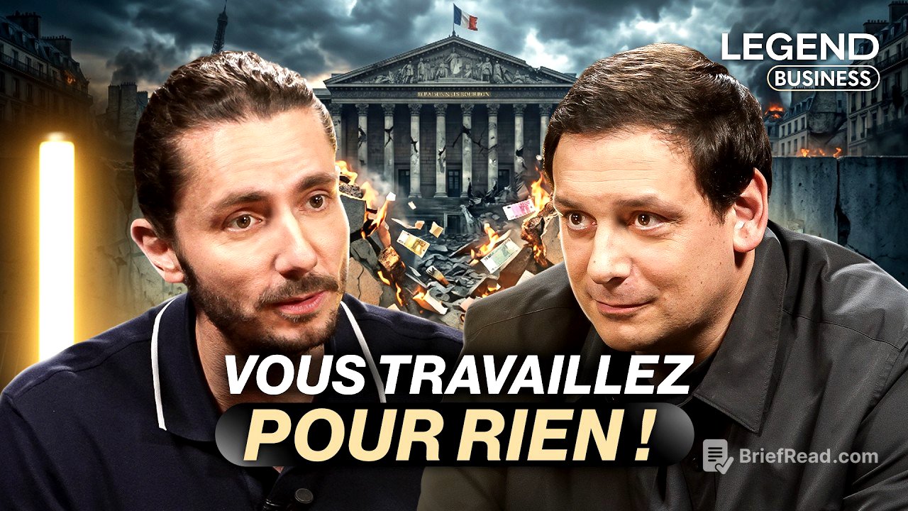 LE PLUS GRAND MENSONGE DE L'ÉTAT FRANÇAIS : VOUS TRAVAILLEZ TOUTE VOTRE VIE POUR RIEN