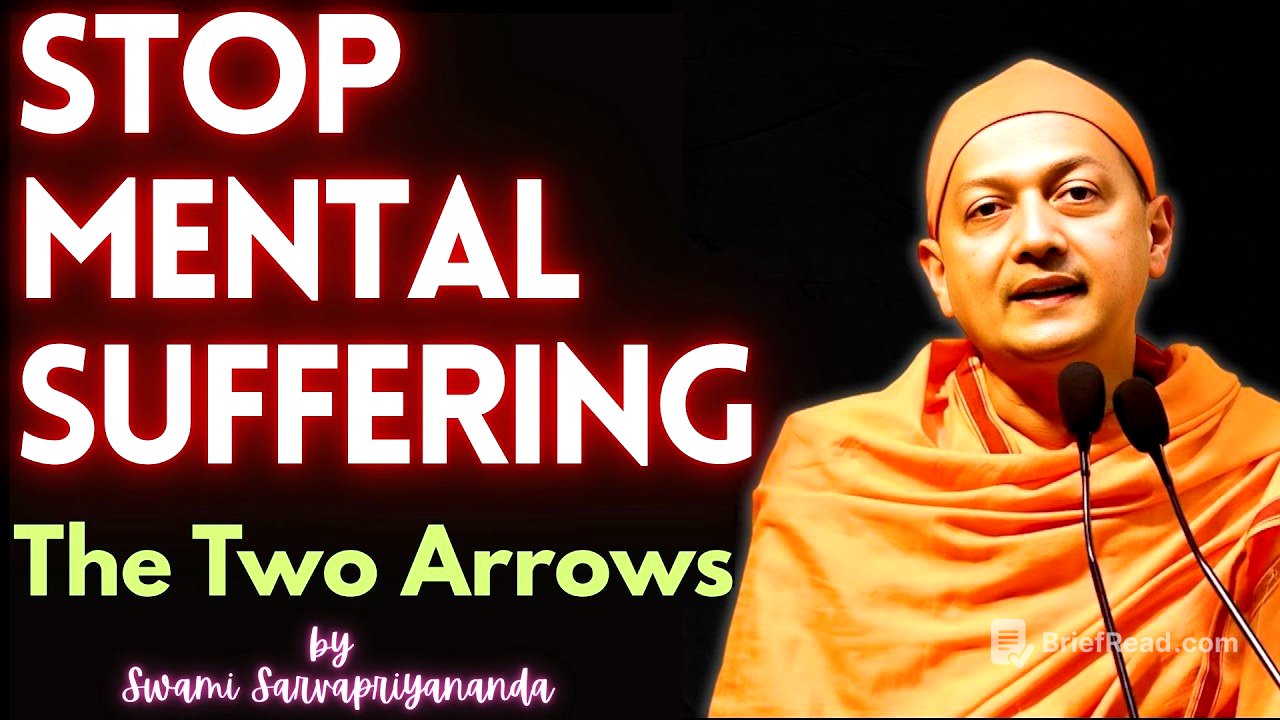 PAIN IS INEVITABLE. Suffering Isn’t | Swami Sarvapriyananda #swamisarvapriyananda #vedanta