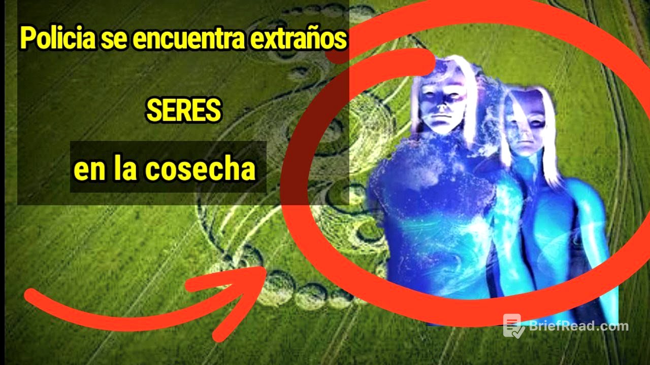 POLICÍA se encuentra EXTRAÑOS SERES con Aspecto nordico