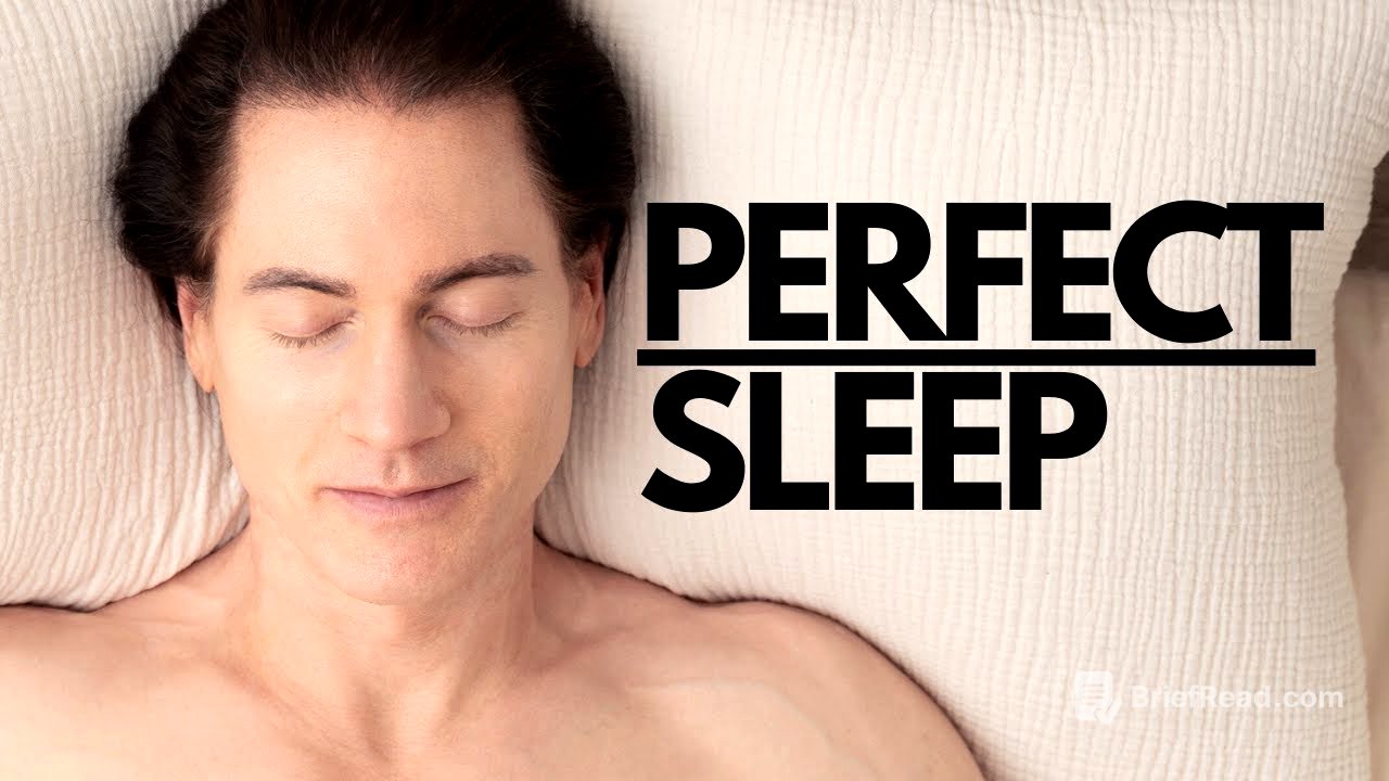 How I FIXED My Terrible Sleep - 10 Habits