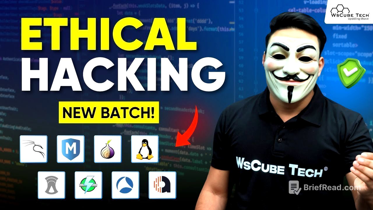 Ethical Hacking Full Course (2025) 🛡️| Learn 40+ Tools + Get Certified!