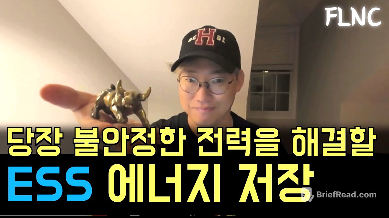 FLNC 부족한 전력 컨셉이 효율과 절약으로 바뀐다면? ESS #EOSE #TSLA