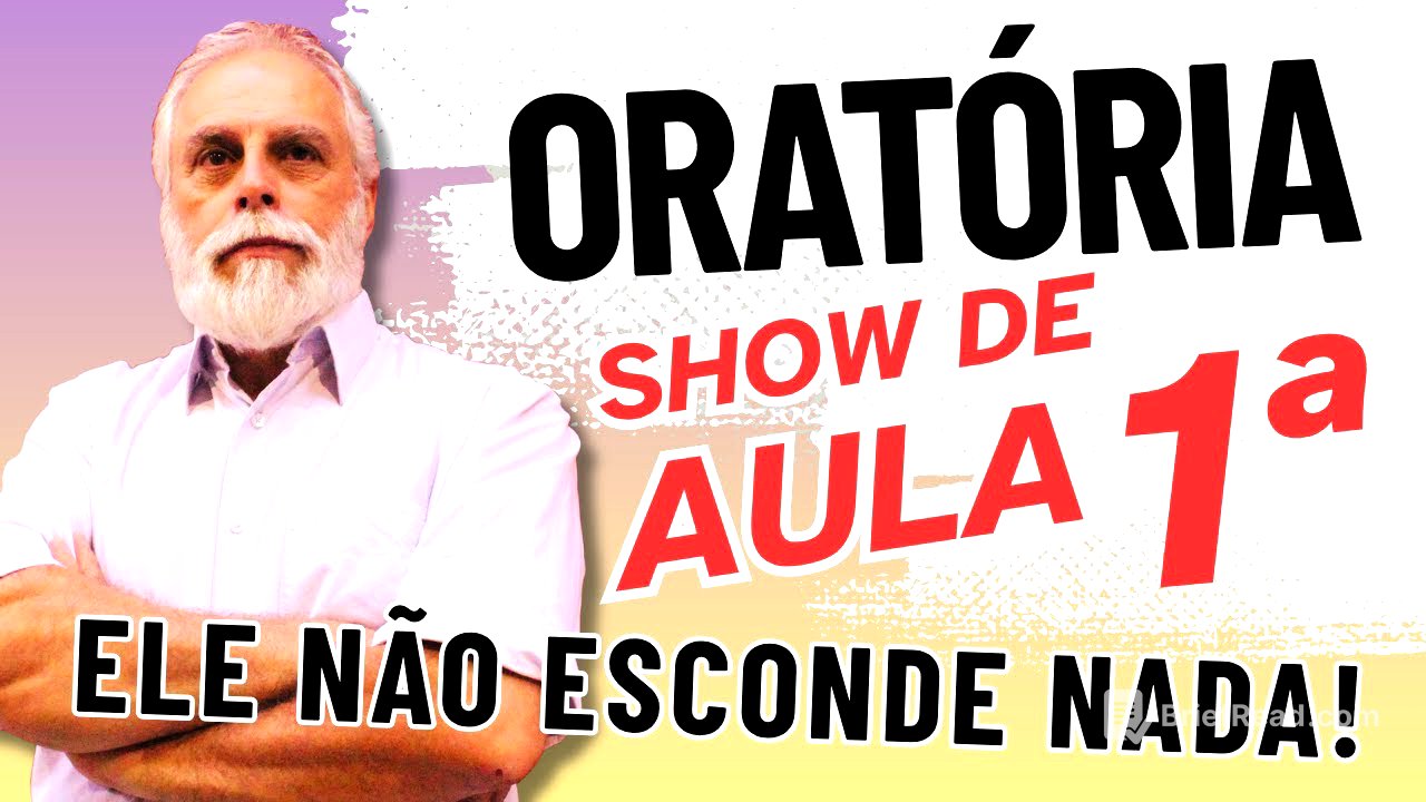 Aprenda a falar em público com boa didática, de forma clara e objetiva!