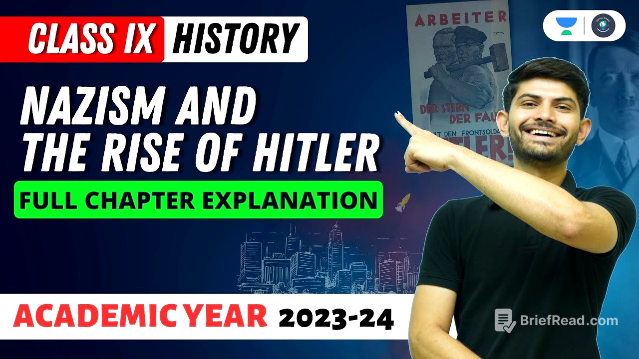 History | Nazism and the Rise of Hitler | Full Chapter Explanation | Digraj Singh Rajput