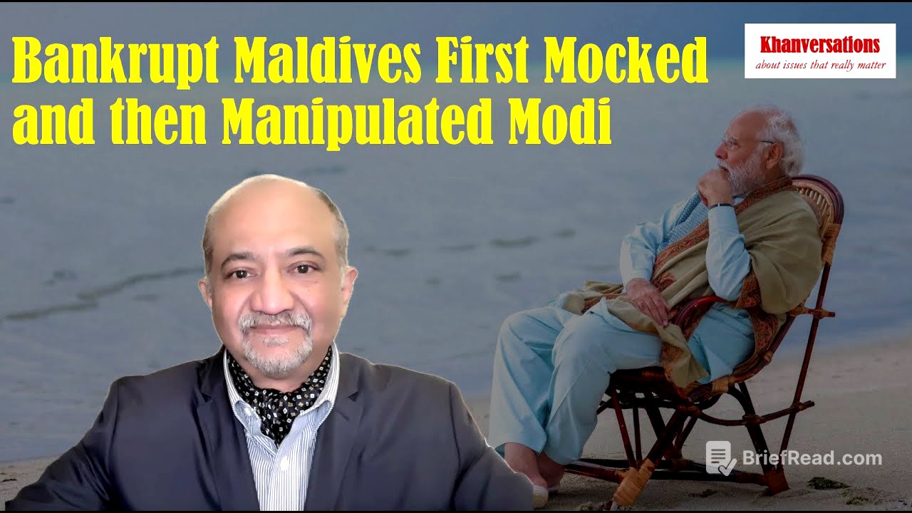 Bankrupt Maldives First Mocked and then Manipulated Modi