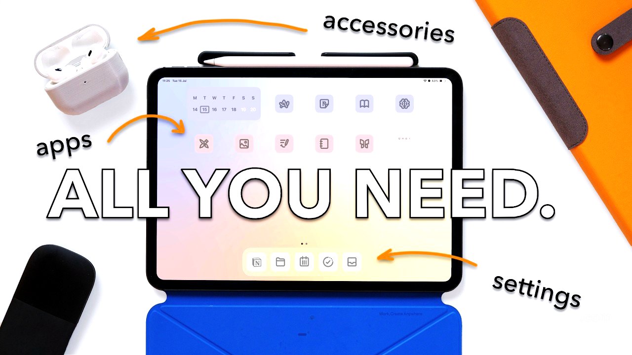 I Designed My Perfect iPad Setup (to prove a point)
