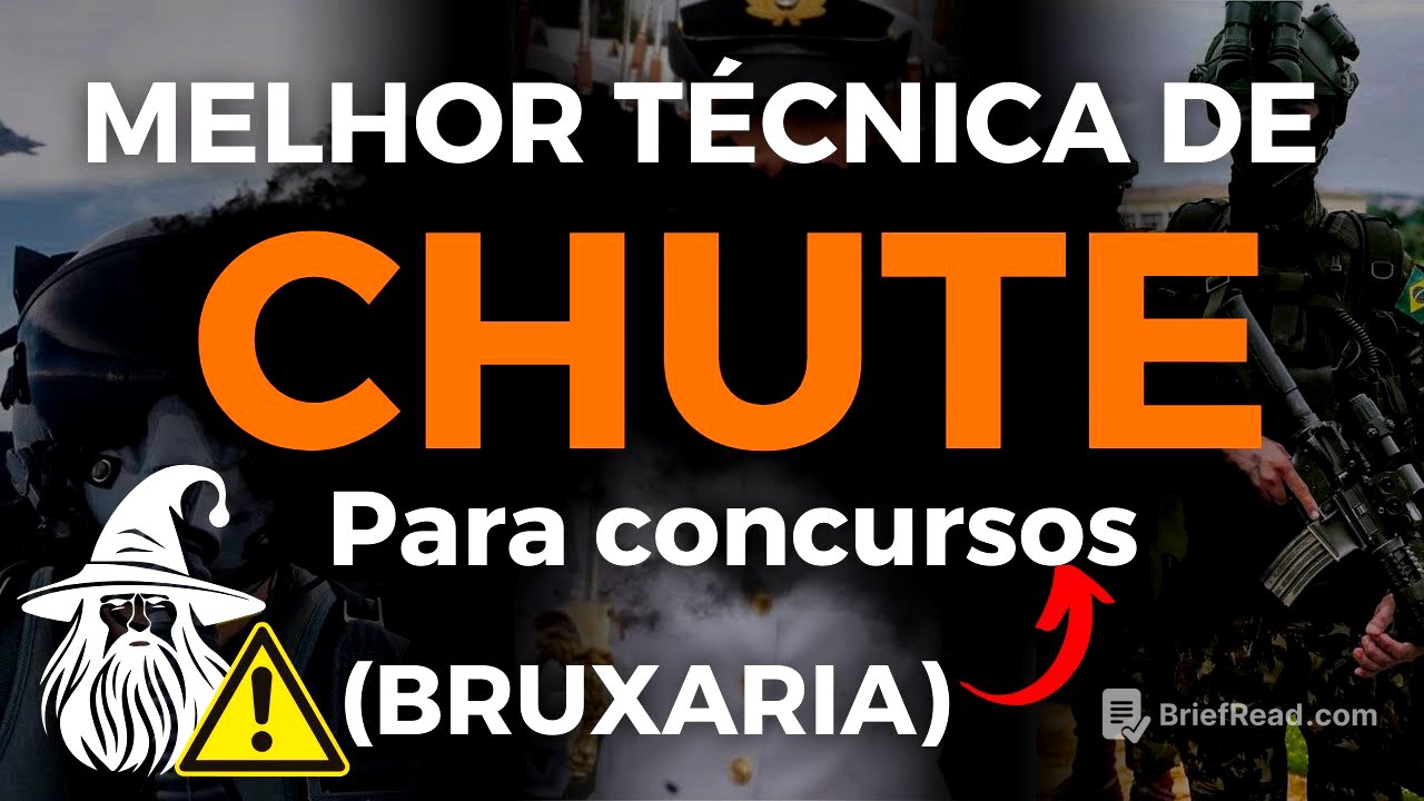 MELHOR TÉCNICA DE CHUTE PARA CONCURSOS