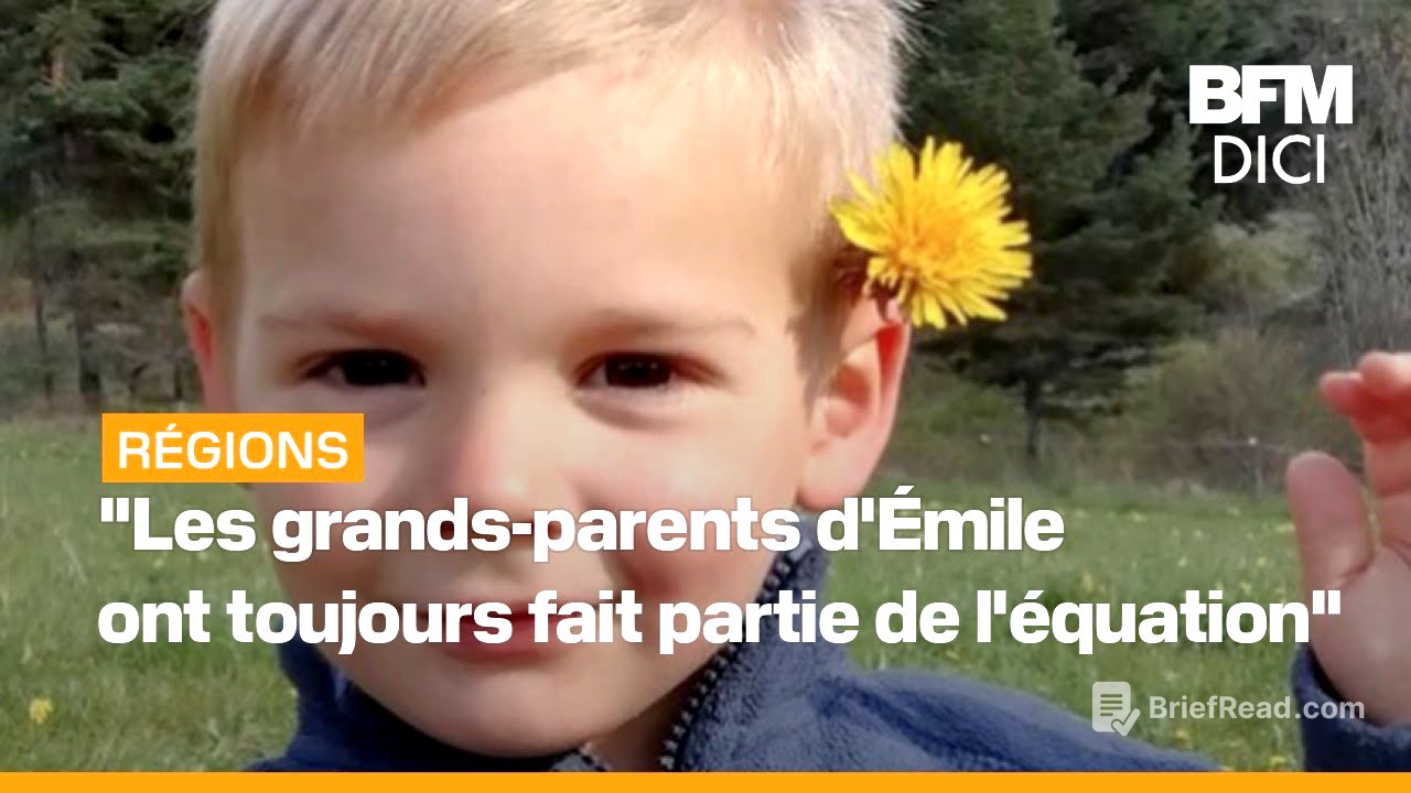 Mort d'Émile: les grands-parents en garde à vue, ce qu'il faut savoir sur l'enquête