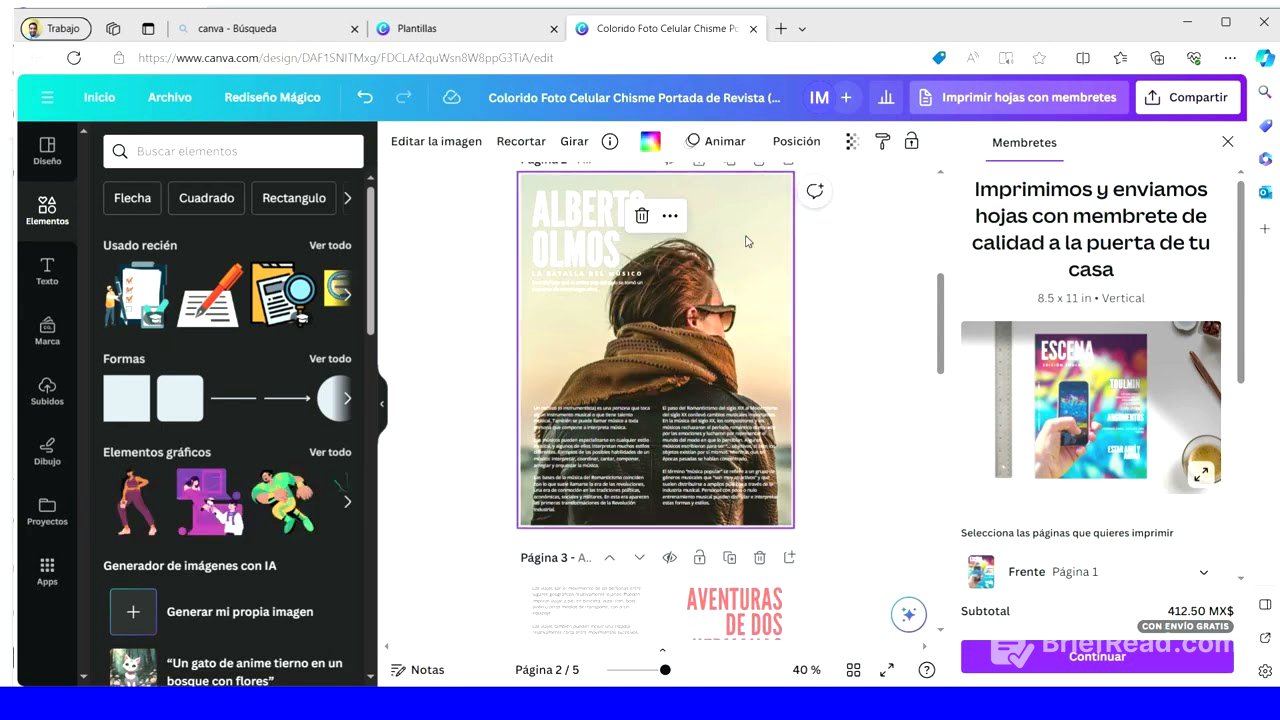 Cómo crear una revista digital con Canva y Heyzine