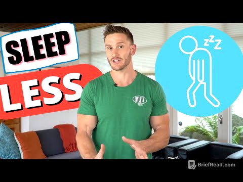 Improve Sleep Efficiency & Require LESS Sleep - Activate the Glymphatic System