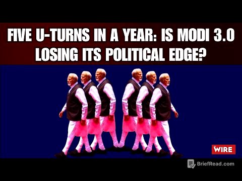 One Year, Five U-Turns: How Modi 3.0 Was Forced to Bend to Coalition Pulls & Opposition Pressures