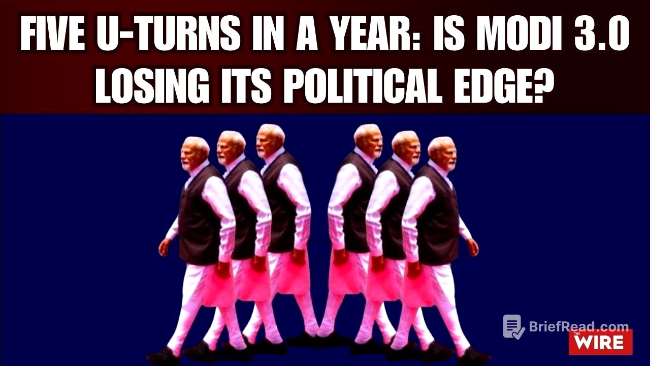 One Year, Five U-Turns: How Modi 3.0 Was Forced to Bend to Coalition Pulls & Opposition Pressures