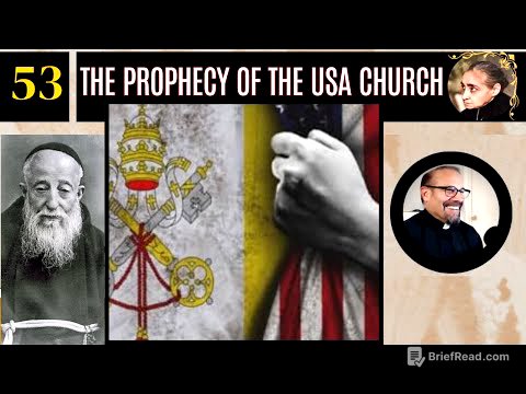 NEW Ep 53: Prophecy of Church in the USA - Fr. Dr. Iannuzzi's Online Lessons