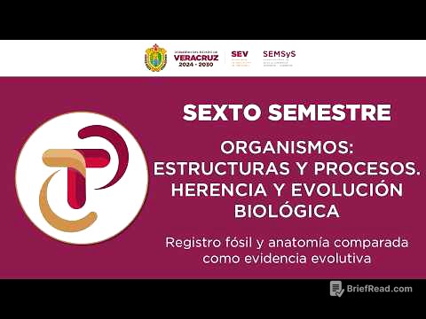 Registro fósil y anatomía comparada como evidencia evolutiva