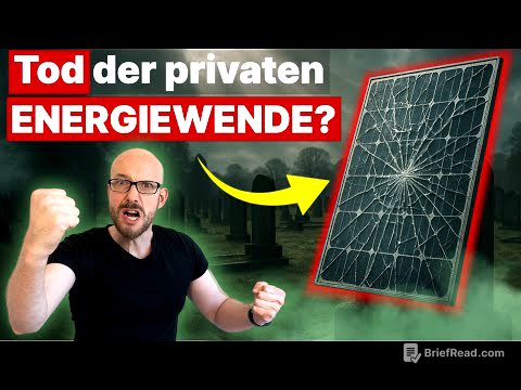 Der Tod der privaten Energiewende? Bundesnetzagentur legt mit AGNES die Axt an kleine PV Anlagen!