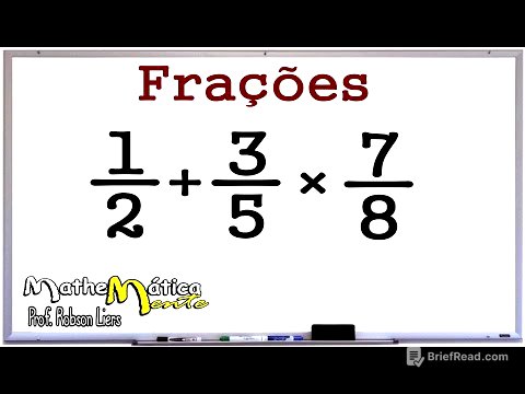 FRAÇÕES - Prof. Robson Liers - Mathematicamente
