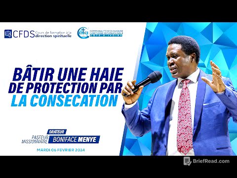 BÂTIR UNE HAIE DE PROTECTION  PAR LA CONSÉCRATION