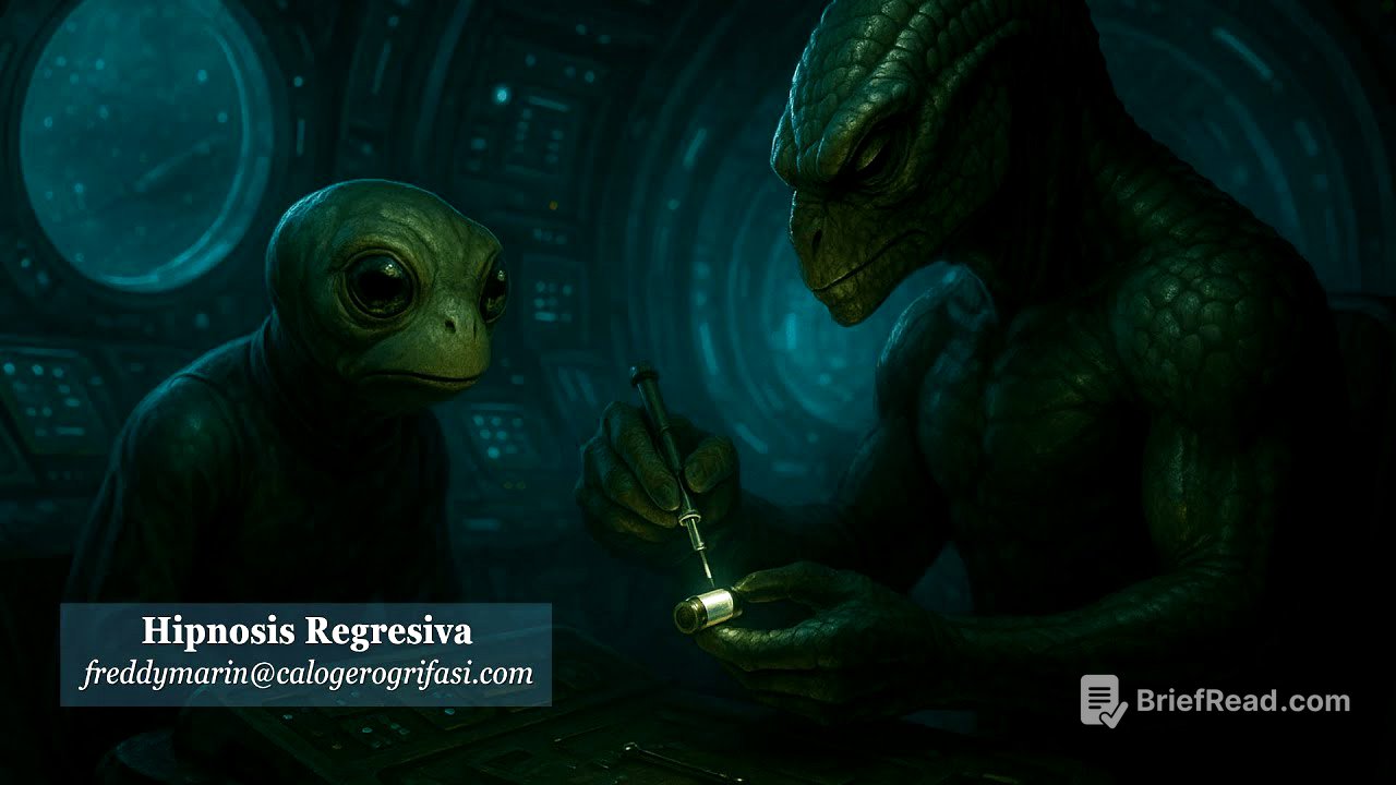 891-ES Sandra, reptiliano explica como fabrica implantes - Freddy Marin Hipnosis Regresiva