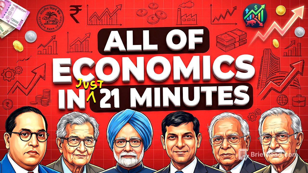 INDIAN Economy Simplified in 21 Minutes | 2D Animation