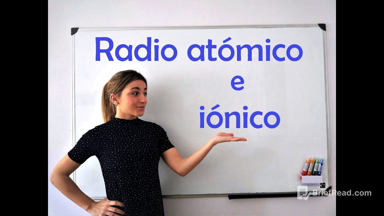 Prop. periódicas. Radio atómico e iónico