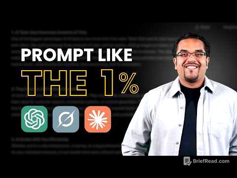 MASTER Prompt Engineering In 10 Minutes - Complete Guide 2025! (ChatGPT, Claude, Grok)