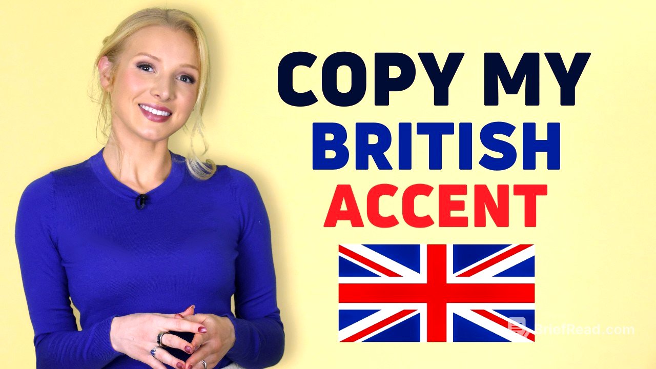 Say These 100 DAILY WORDS in a British Accent! (MODERN RP)