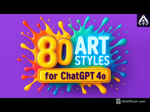 80 Art Styles You Can Generate with ChatGPT-4o (AI Image Prompts)