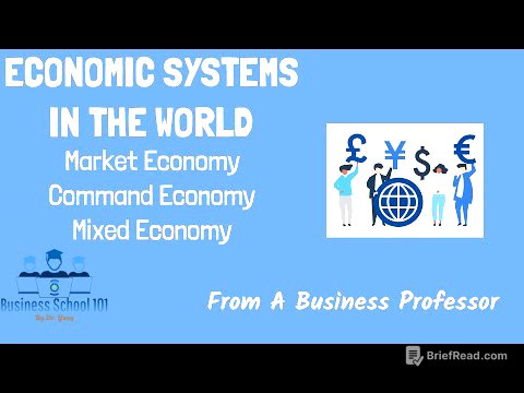 Economic Systems in the World | International Business | From A Business Professor
