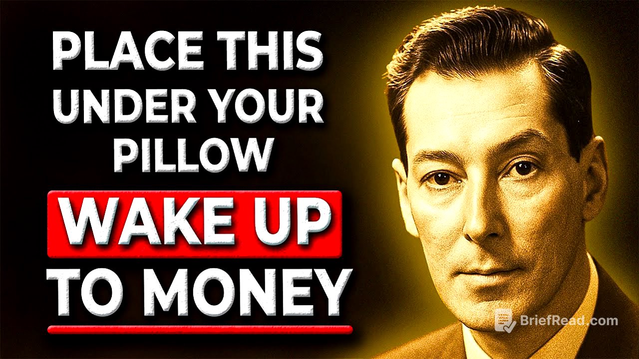 Place This Note Under Your Pillow — Wake Up to Money - Neville Goddard