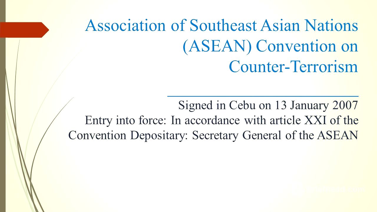 Association of Southeast Asian Nations Convention on Counter Terrorism
